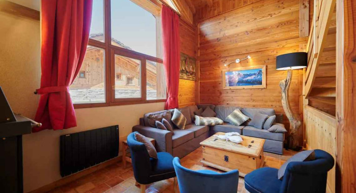 Chalet Herrison, Les Arcs: Plan Peisey ski chalet, image 2